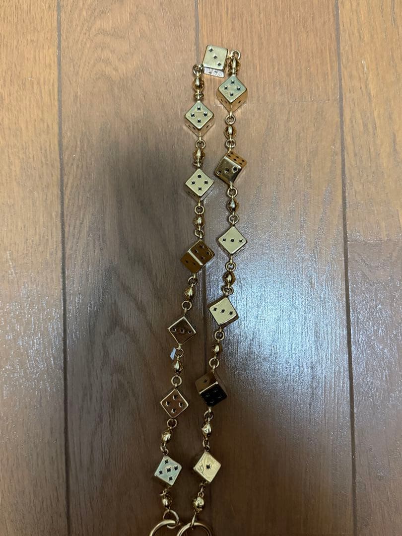小物 StarChain World GOLD DICE WALLET CHAIN