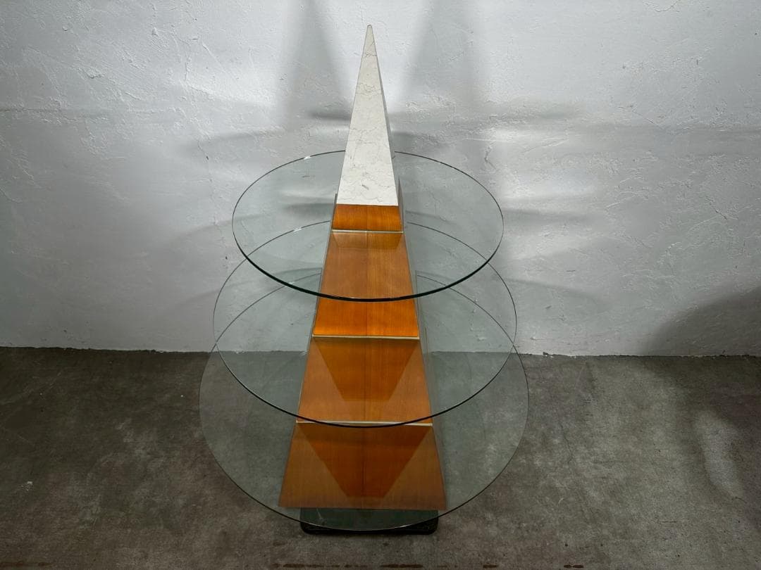 オープンシェルフ ガラスディスプレイ 飾棚 シェルフ ショーケース RWshe2