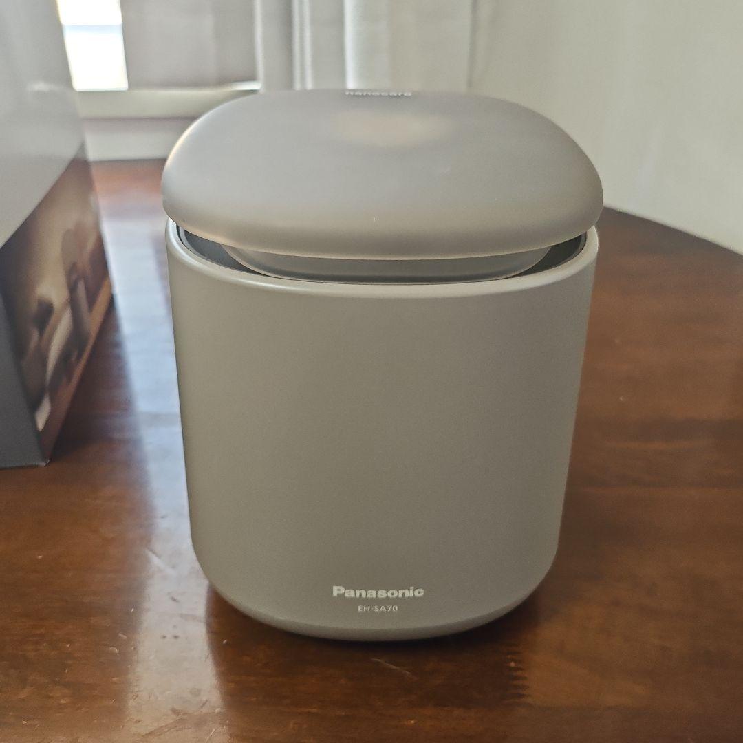 【美品】Panasonic ナノケア スチーマー グレー EH-SA70-H