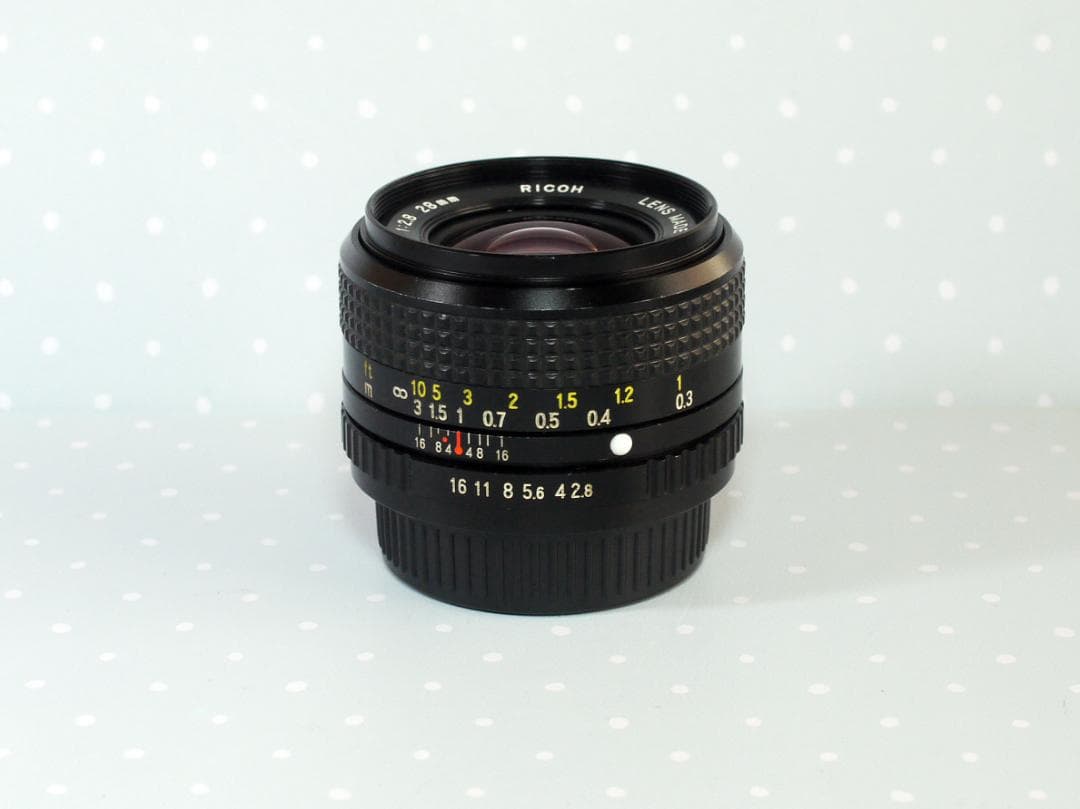 【試写確認済み】リコー XR RIKENON 28㎜ F2.8