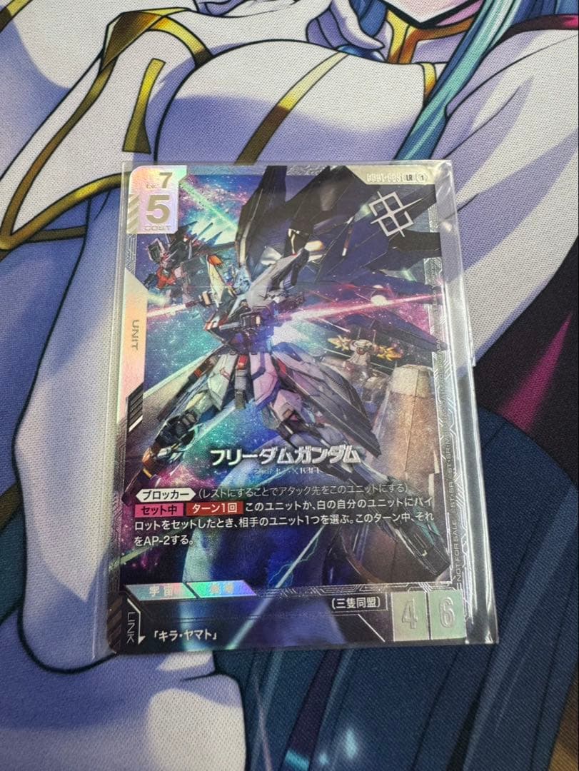 フリーダムガンダム　ニュータイプ　ガンダムカード