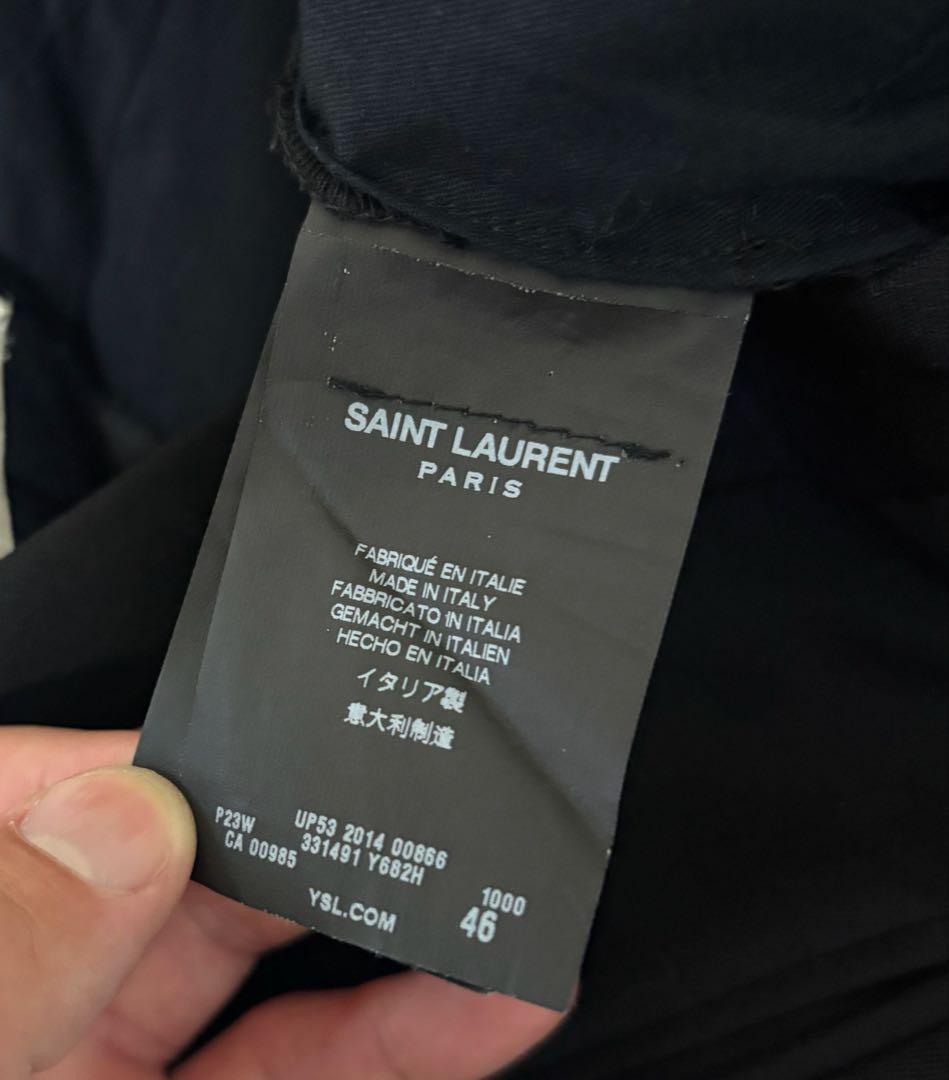 SAINT LAURENT PARIS\"スモーキングスラックス\"