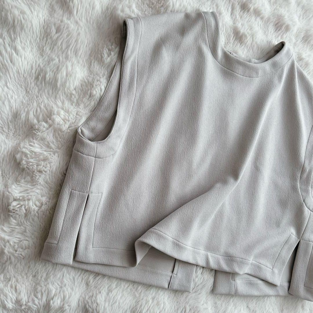 ビアズリー★ムーンライクショートベスト　FREE ベージュ