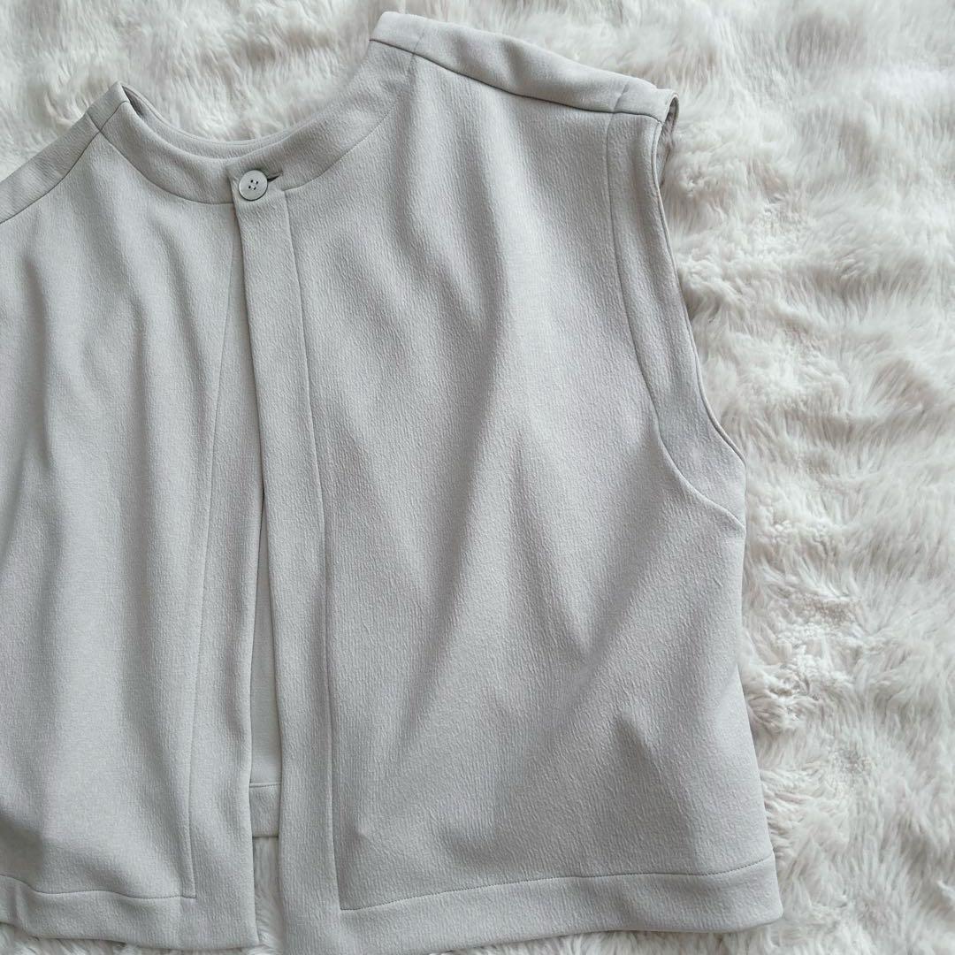 ビアズリー★ムーンライクショートベスト　FREE ベージュ