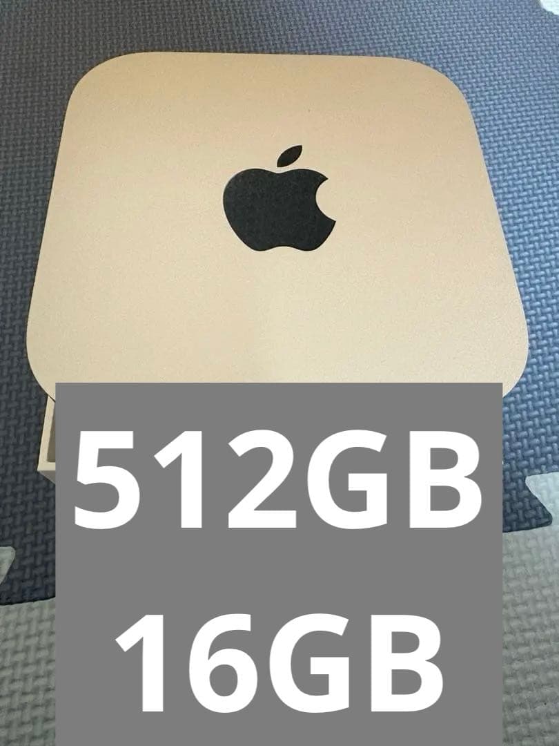 ミニPC Apple Mac mini 2024 16GB 512GB M4