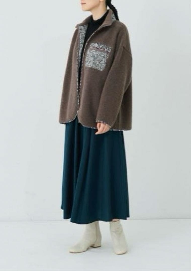 未使用 アデュートリステス ADIEUTRISTESSE リバティボアブルゾン