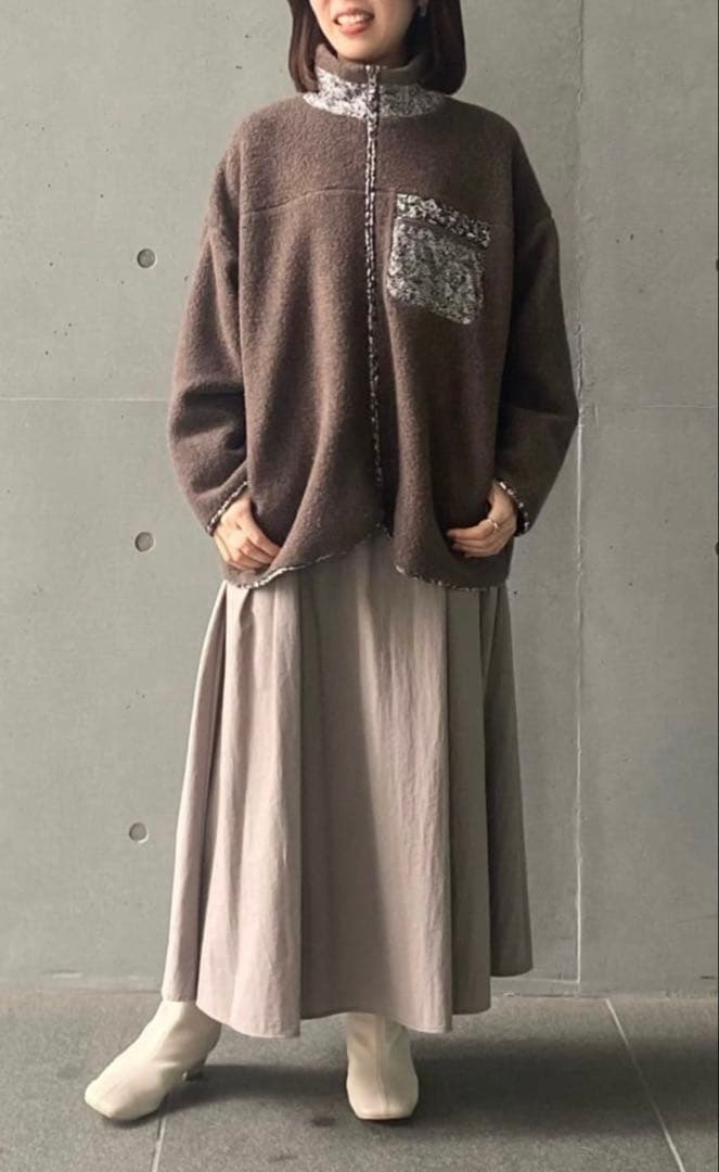 未使用 アデュートリステス ADIEUTRISTESSE リバティボアブルゾン