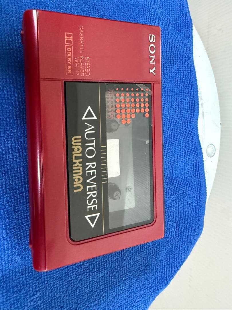 【ジャンク】SONY WALKMAN WM-17 ソニー カセットウォークマン