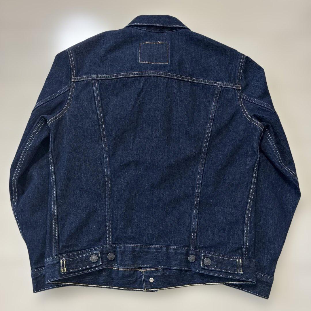 リーバイス 濃紺デニムセットアップ トラッカージャケット 501 W30