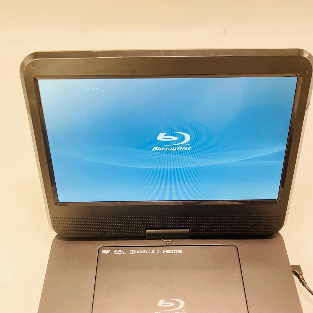 【美品】アグレクション ポータブルブルーレイプレーヤー ASU-101PB