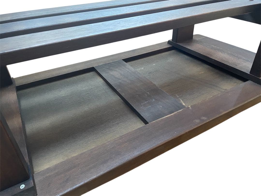 ヴィンテージ　タイルトップローテーブル