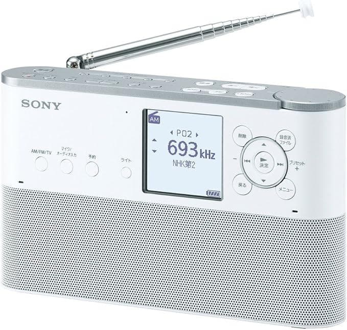 ICZ-R250TV ソニーポータブルラジオレコーダー