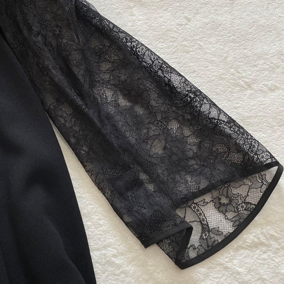 タグ付 Arobe Pearl Mermaid Flare Dress/Lace