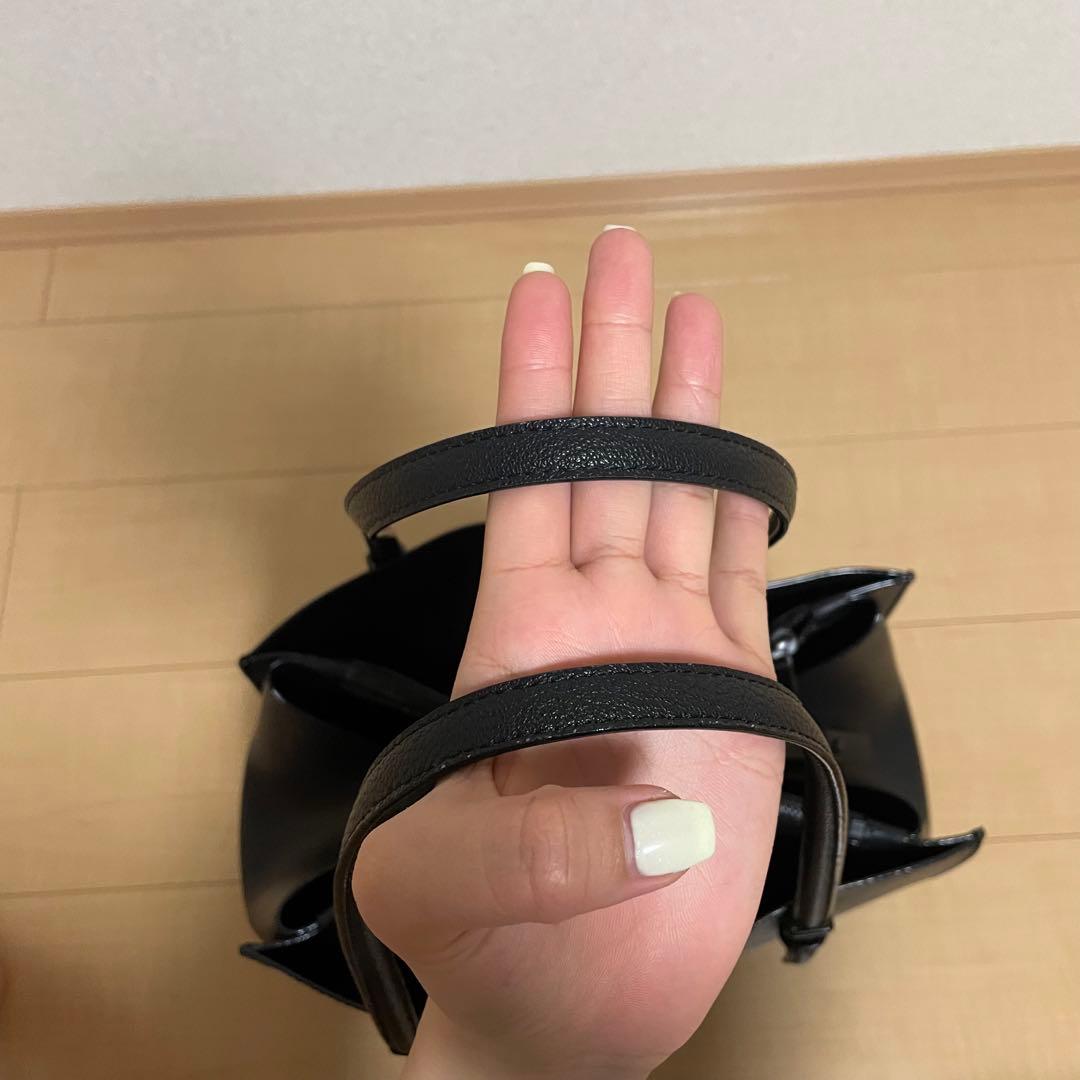 チャールズアンドキース　 クラシックダブルハンドル トートバッグ