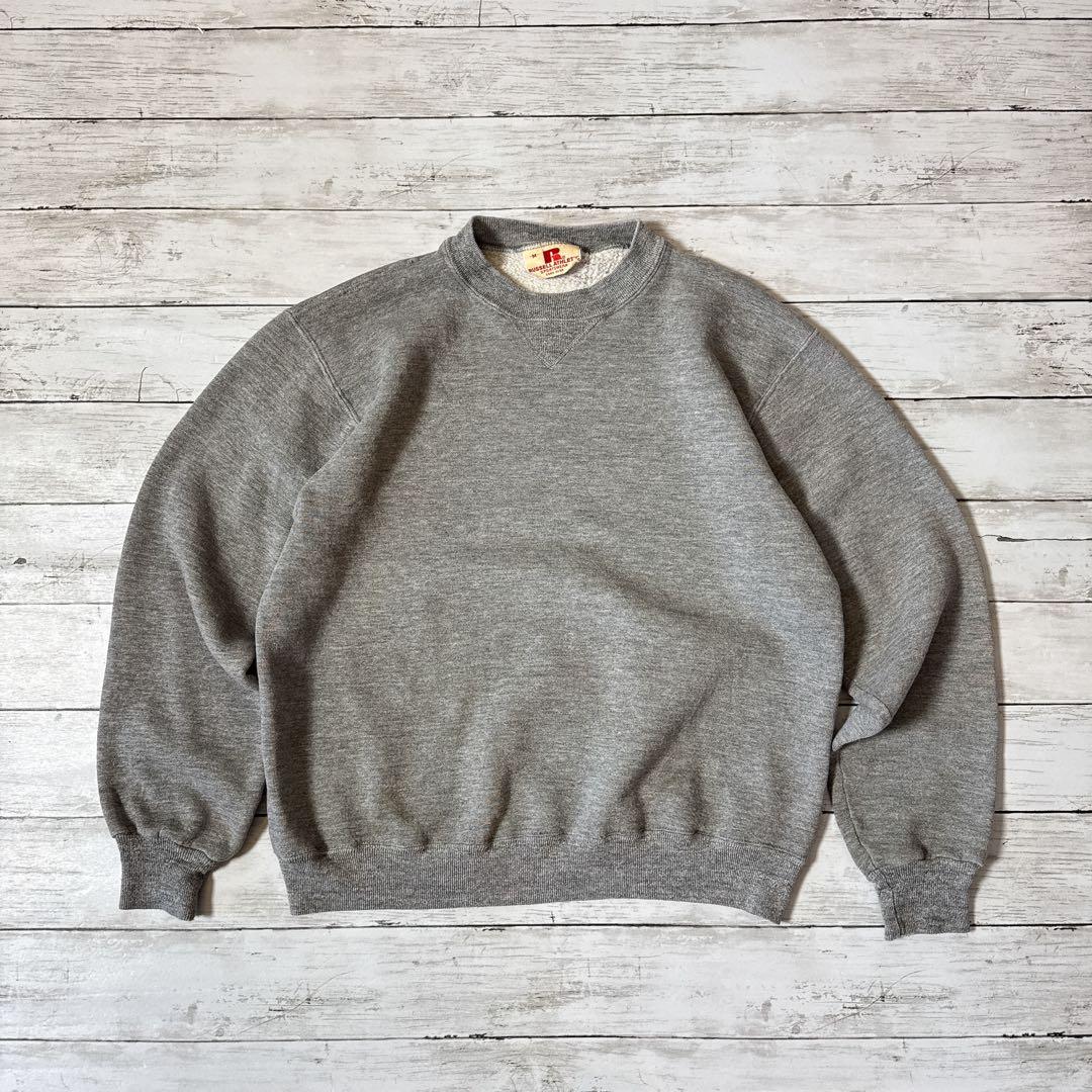 ぴ*ん様 メイドインUSA ヴィンテージ90s80s ラッセル スウェット M