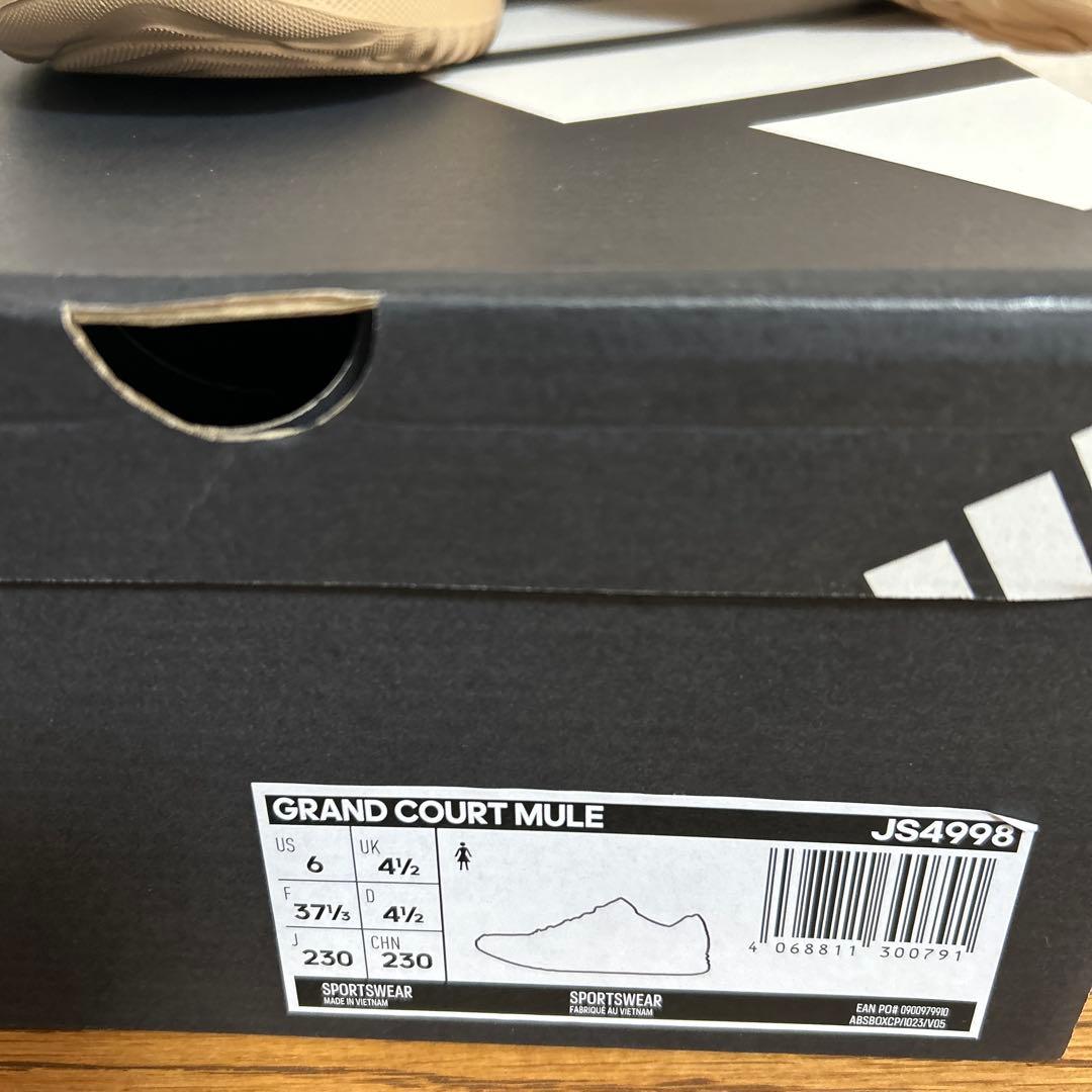 【韓国限定】adidas アディダス23.0㎝ ボア付き サンダル