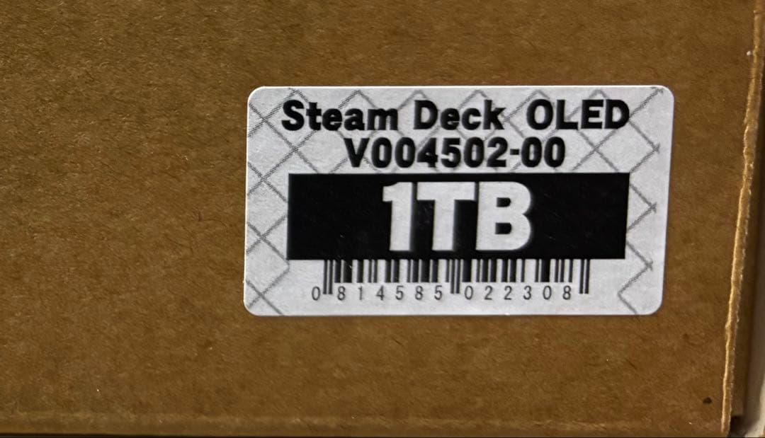 【美品】Valve Steam Deck OLED 1TB