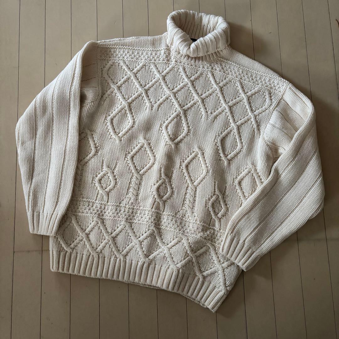 BOSS ボス Hugo Bossケーブルニットタートルネック