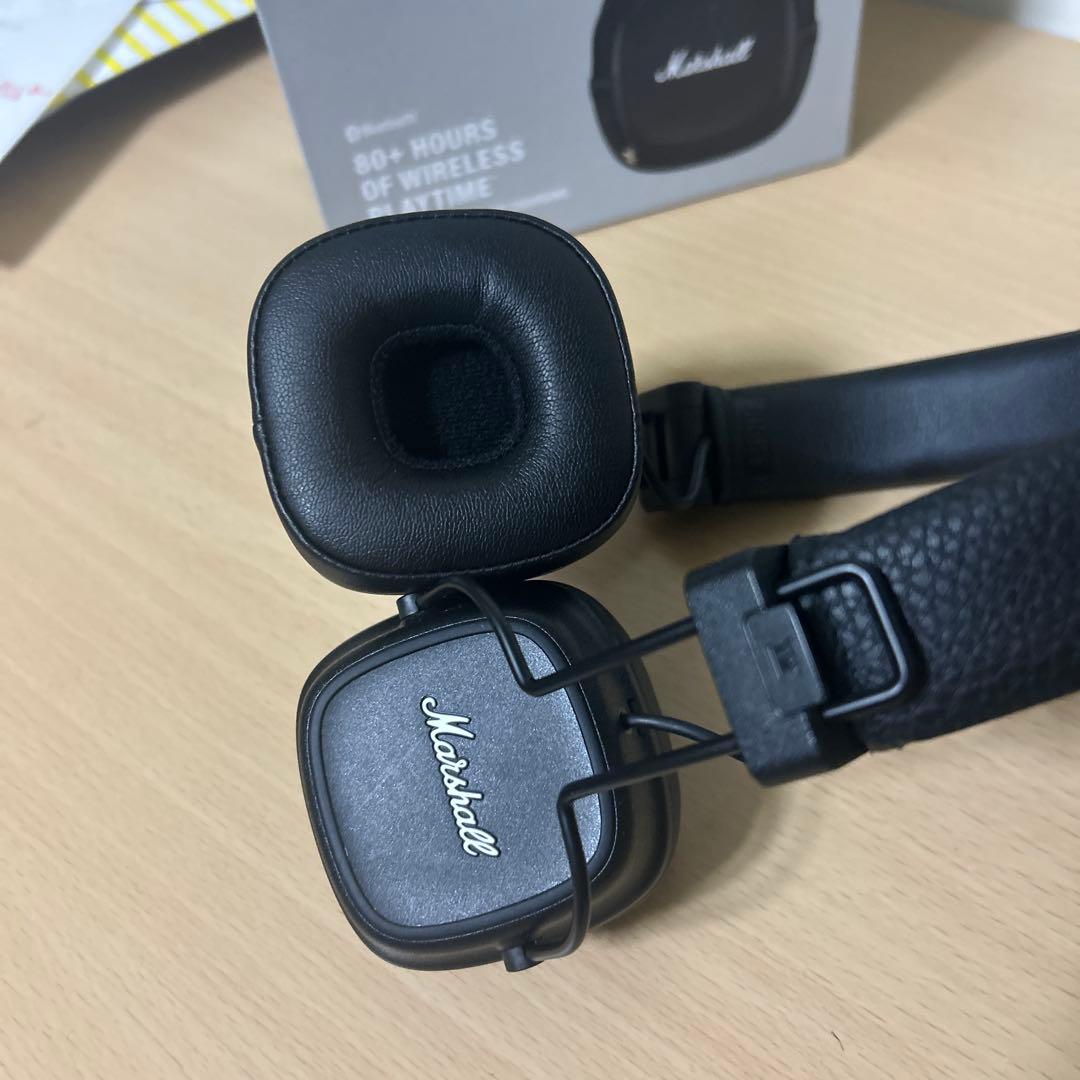 Marshall Major IV ブラックヘッドホン