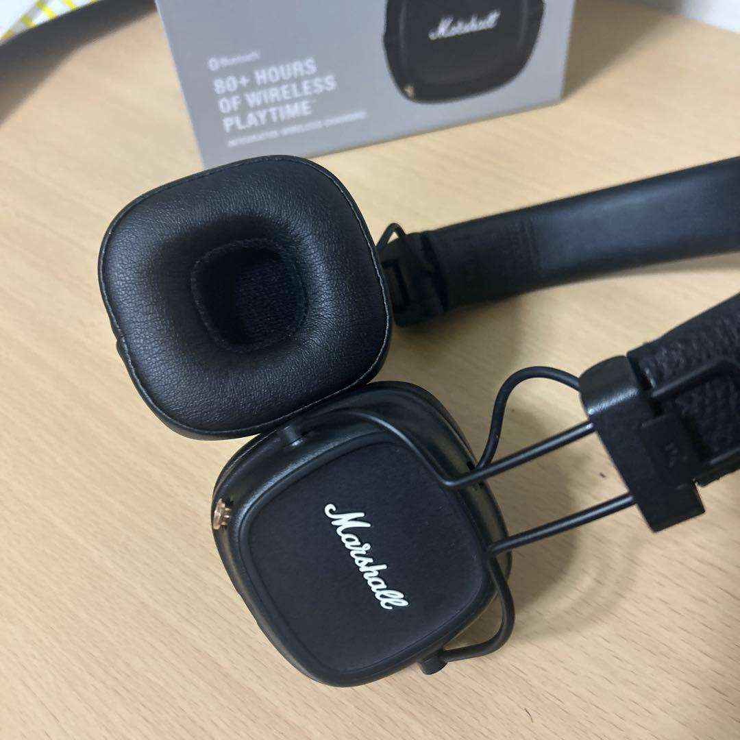 Marshall Major IV ブラックヘッドホン