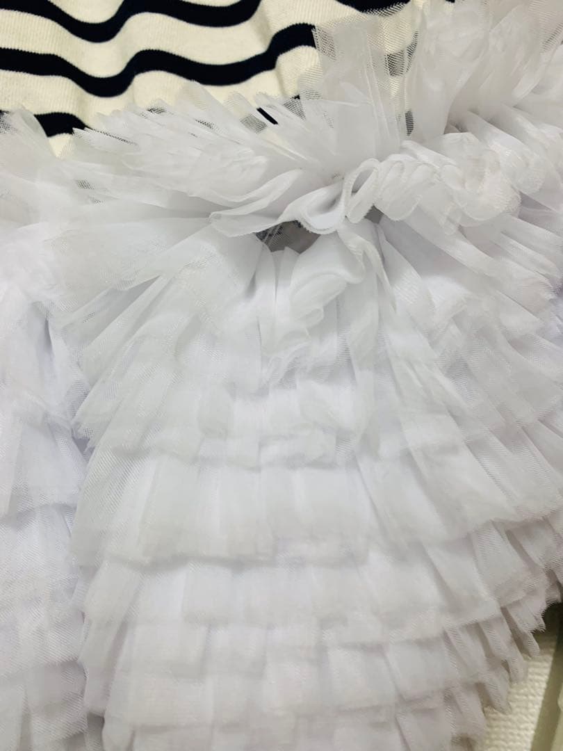 Bibiy FRANCINE TULLE TOP グレー