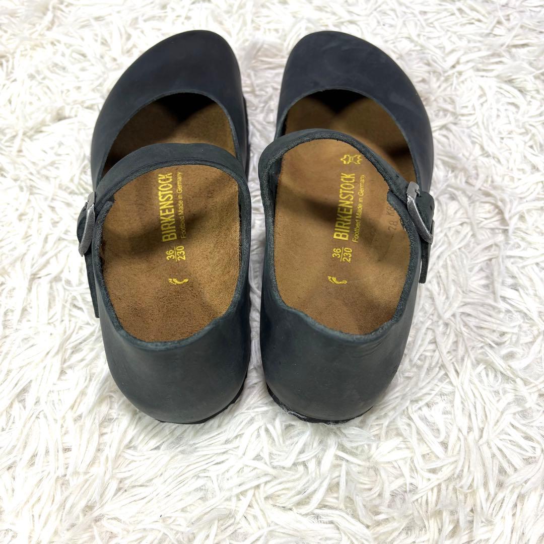 オレオ(黒)様ビルケンシュトック MANTOVA メリージェーン ストラップ 黒