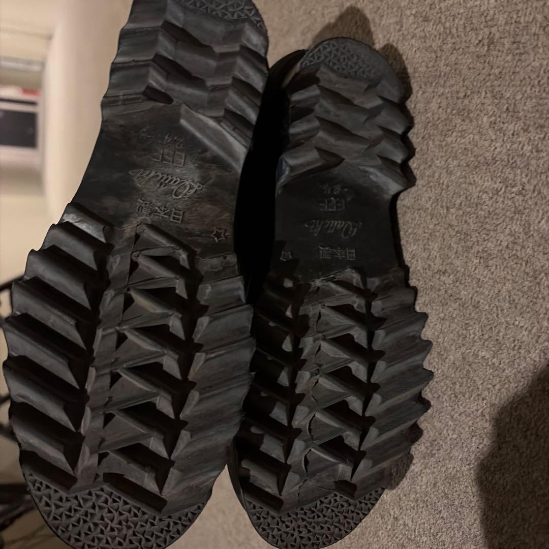 ダイイチラバー　RAKA 黒×黒　24センチ