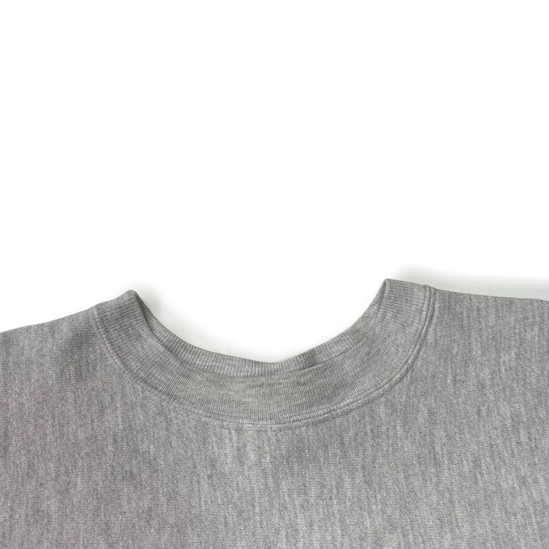 90s Champion USA製 リバースウィーブ ワッペン カレッジ 2段