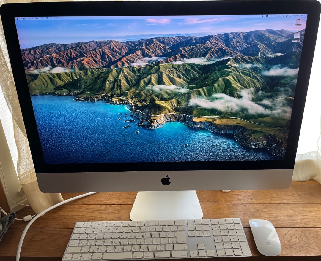 iMac 27インチ（Late2015） シルバー キーボード・マウス付き