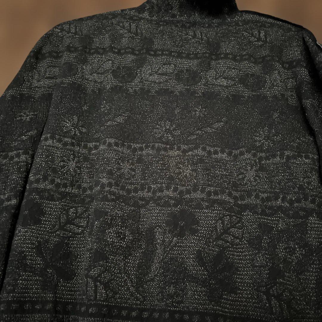 M.&KYOKO エムアンドキョウコ　トップス ハイネック　グレー系　春秋