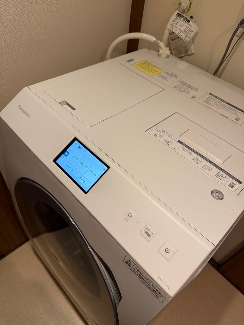 Panasonic ドラム式洗濯乾燥機 NA-LX129AL ホワイト