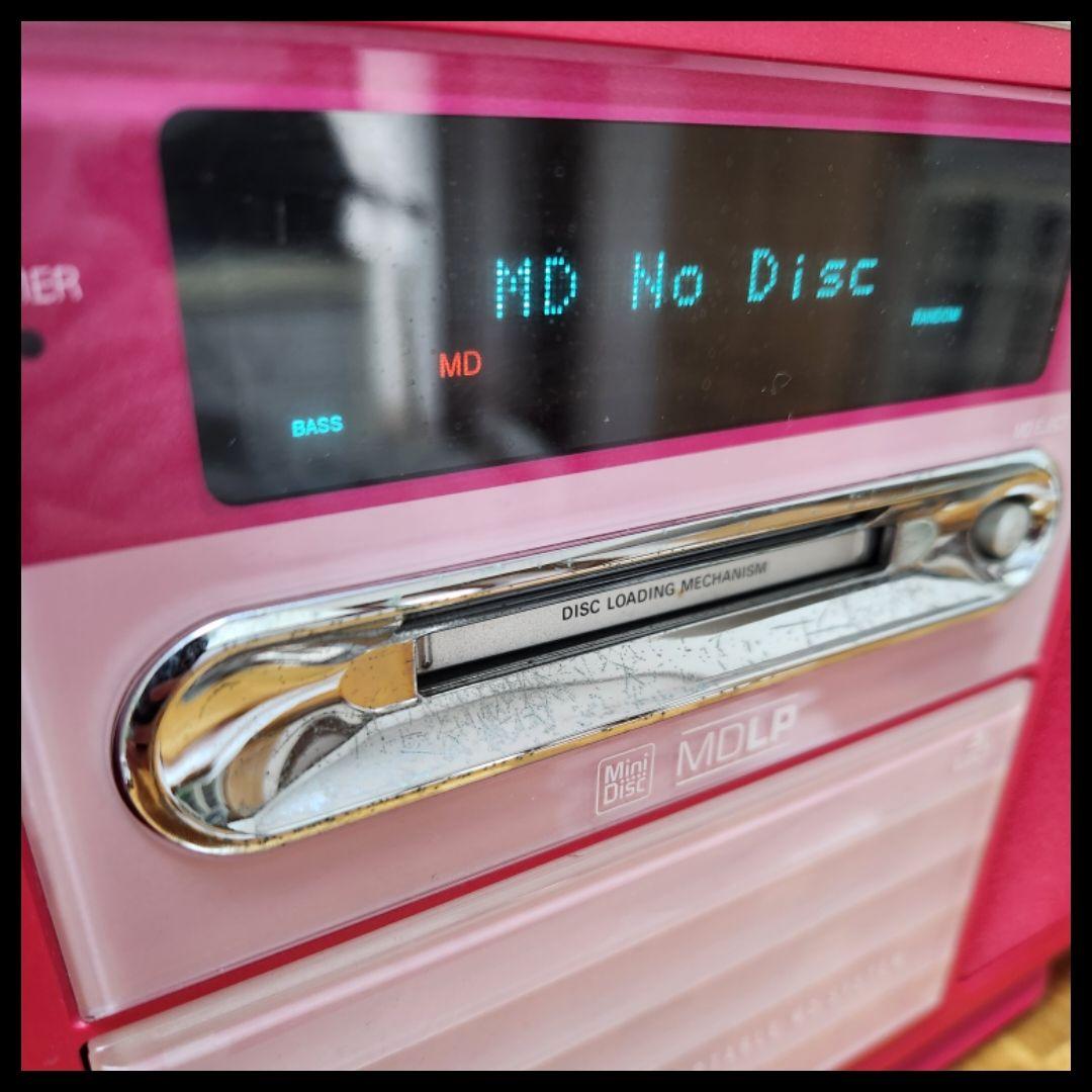 SANYO サンヨー PH-MD9 CD MD カセット ラジオ 対応 年代品