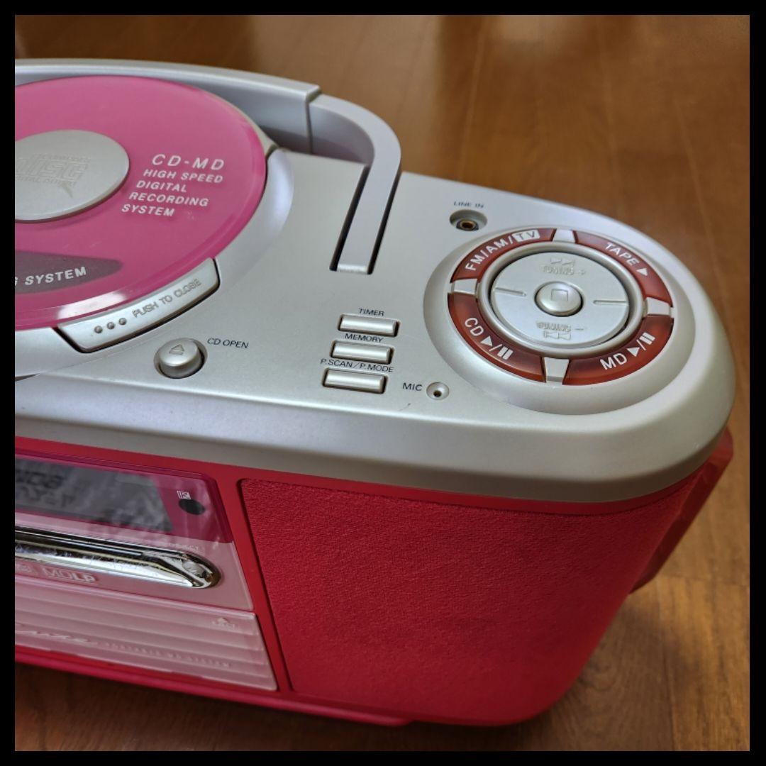 SANYO サンヨー PH-MD9 CD MD カセット ラジオ 対応 年代品