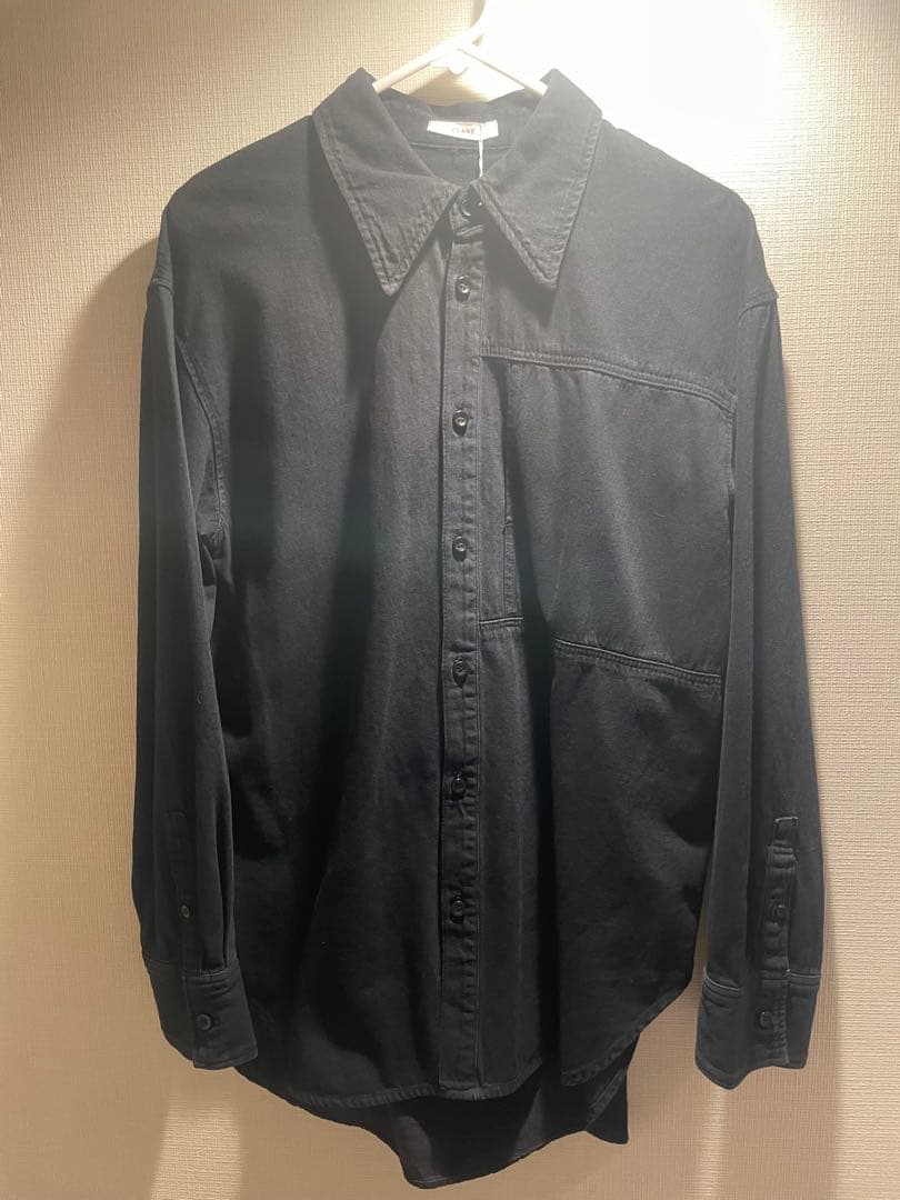 CLANE / コンパクトデニムシャツ　タグ付き