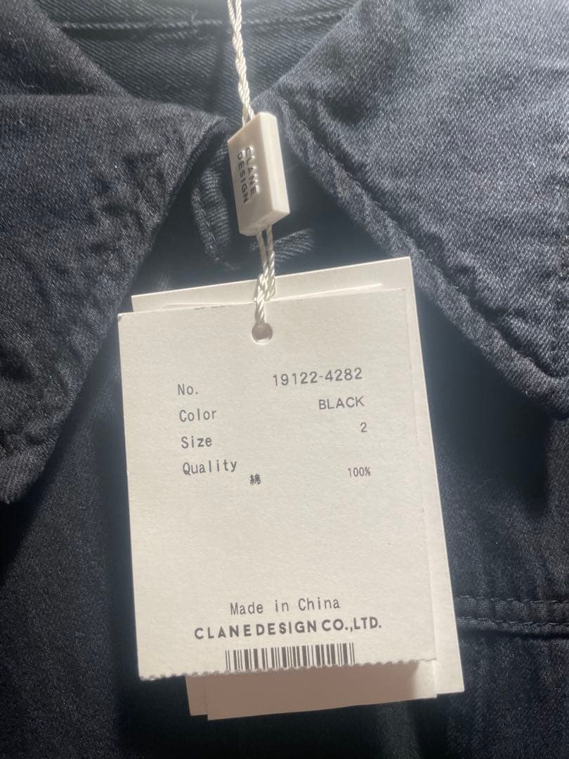 CLANE / コンパクトデニムシャツ　タグ付き