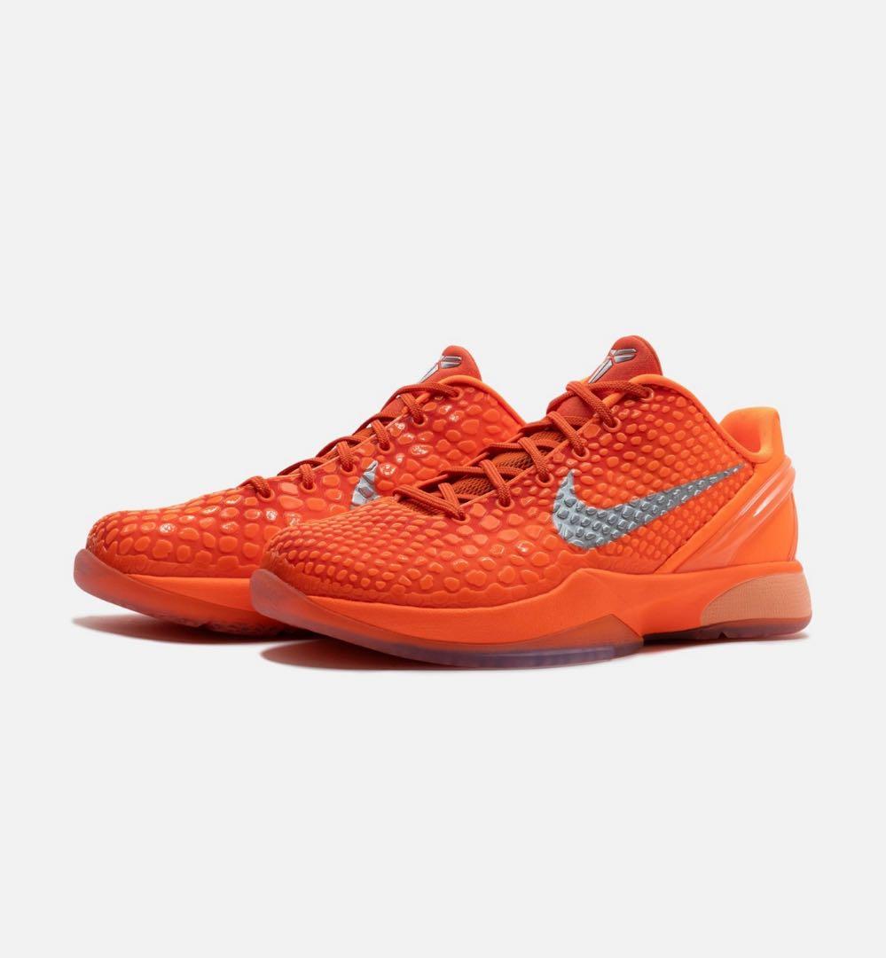 シューズ(男性用) 23 Nike Kobe 6 Protro Total Orange GS