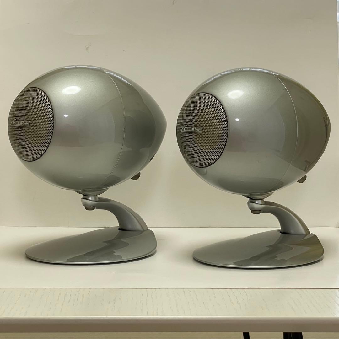 eclipse TD307II SVエクリプス スピーカー シルバー 2本