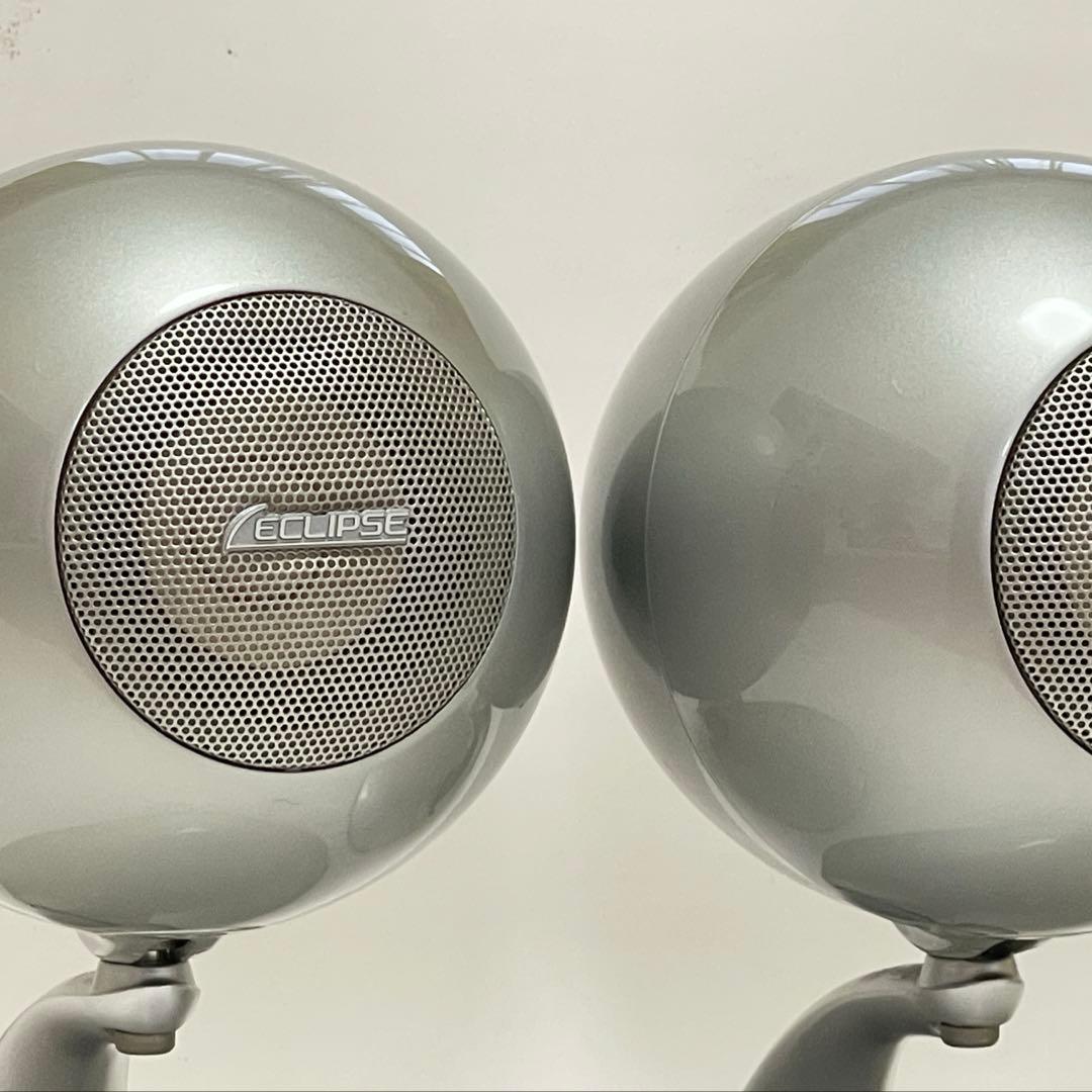 eclipse TD307II SVエクリプス スピーカー シルバー 2本