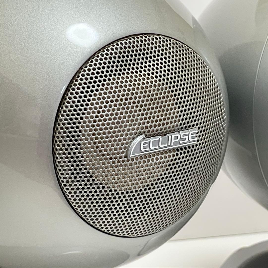 eclipse TD307II SVエクリプス スピーカー シルバー 2本