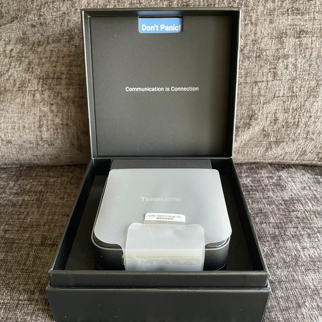 Timekettle W4 Pro AI通訳 翻訳機 ブラック