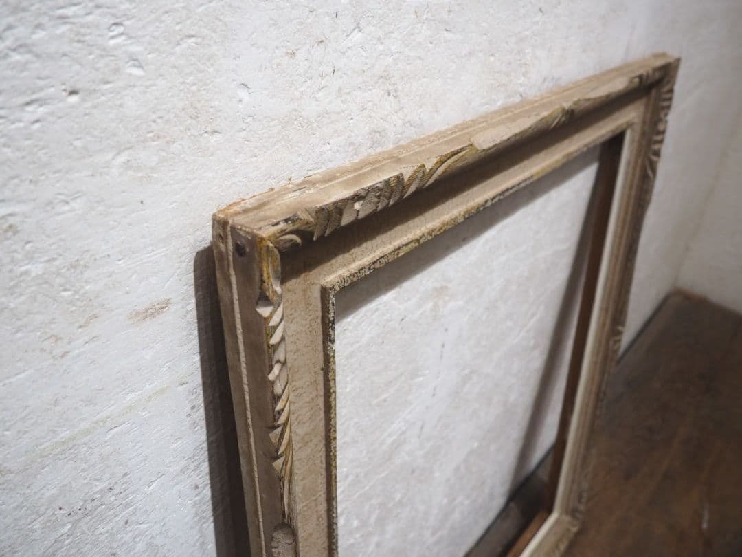 1286 レトロな額縁　F15　アートフレーム　油彩　水彩　画材　ビンテージ