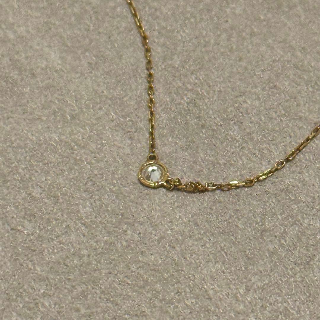 AHKAHヌーディーダイヤ K18 ネックレス