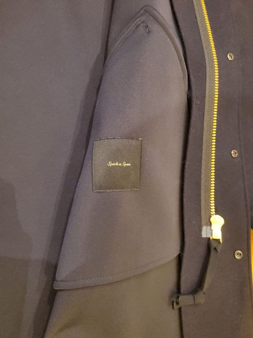 ネイビーコート スタンドカラー spick＆span