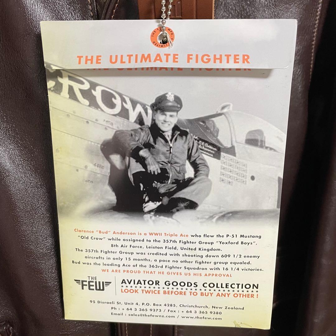 THE FEW A-2フライトジャケット デュボウ　J.A.DUBOW 40