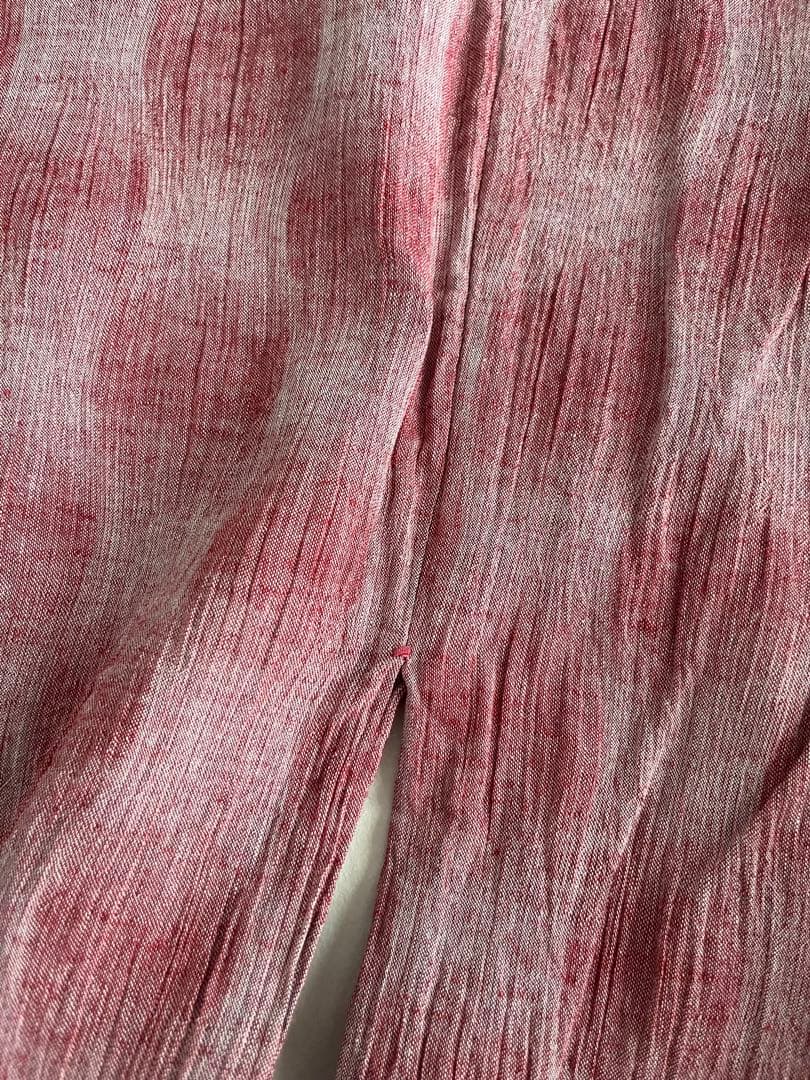 綿麻浴衣✴︎水玉縦しぼ