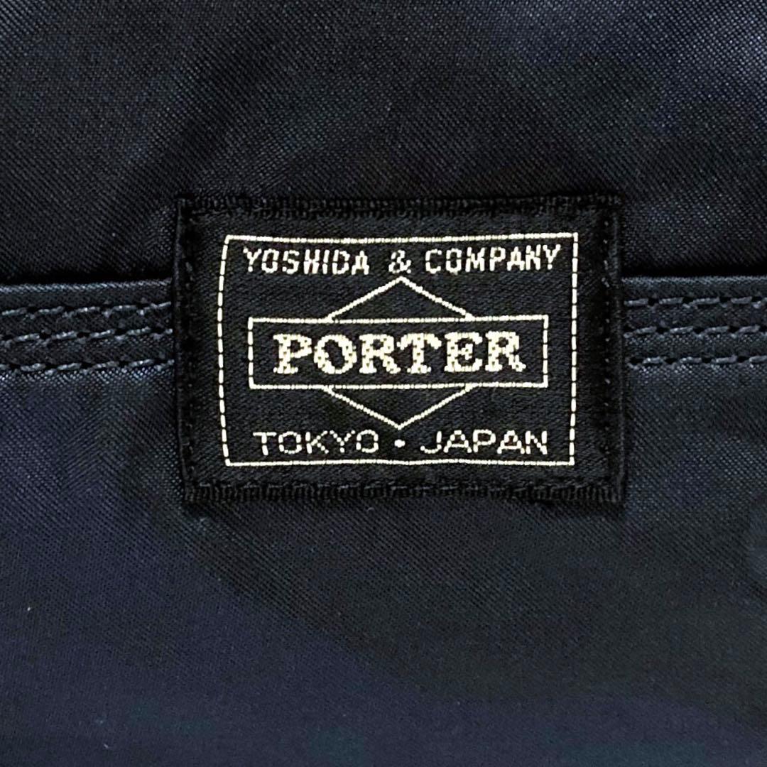 超美品✨希少 ポーター タンカー ミニボストンバッグLカモフラ 迷彩 ネイビー