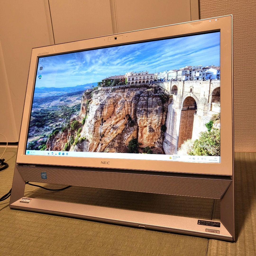 Win11&Office2024認証済/新品SSD/メモリ8GB/一体型PC