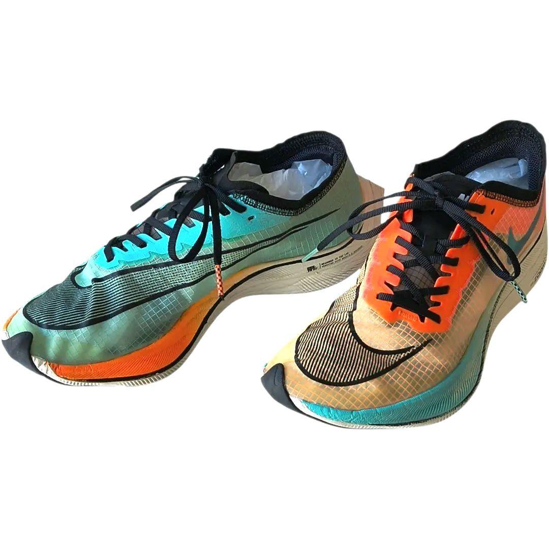 ♠【ナイキ】✨美品　ズームX ヴェイパーフライ ネクスト％　箱根駅伝　26.5