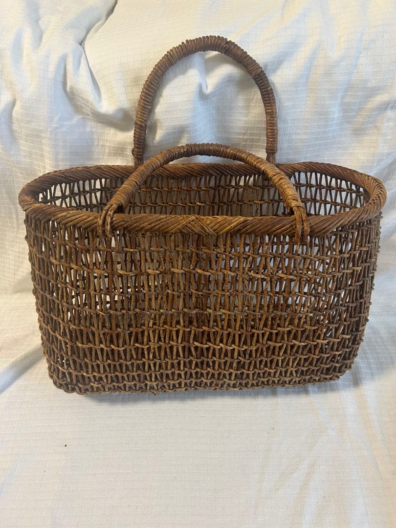 アケビ　カゴバック　かご　工芸　民藝