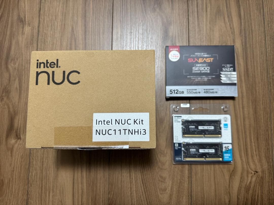 NUC11TNHi3 ベアボーンキット 新品未開封